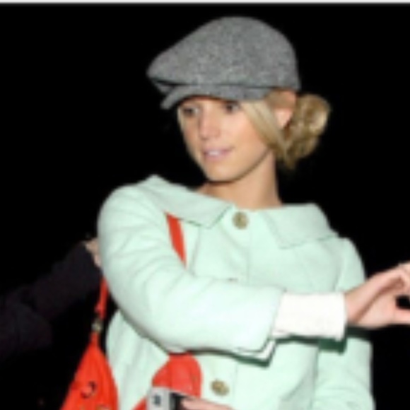 Favorite gray tweed hat ASO Jessica Simpson - Picture 1 of 8